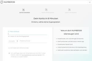 N26 Kontoerföffnung