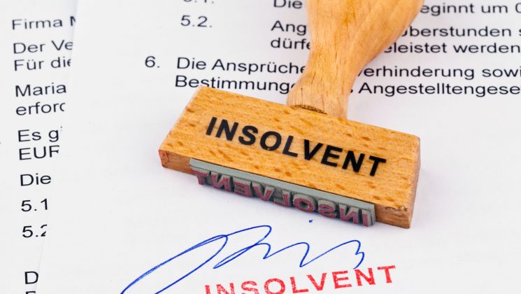 Weniger Privatinsolvenzen in Deutschland